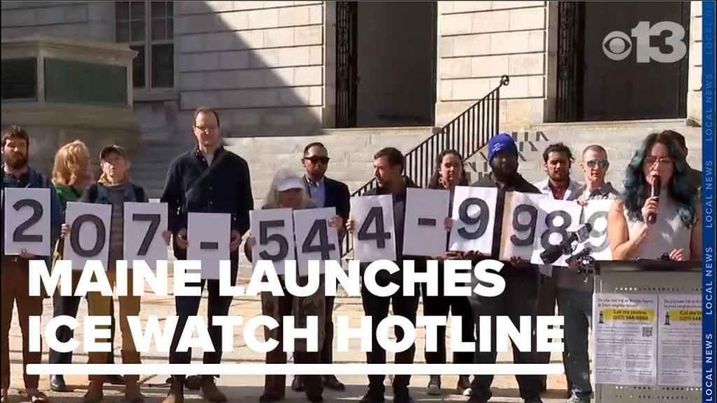 maine ice watch hotline